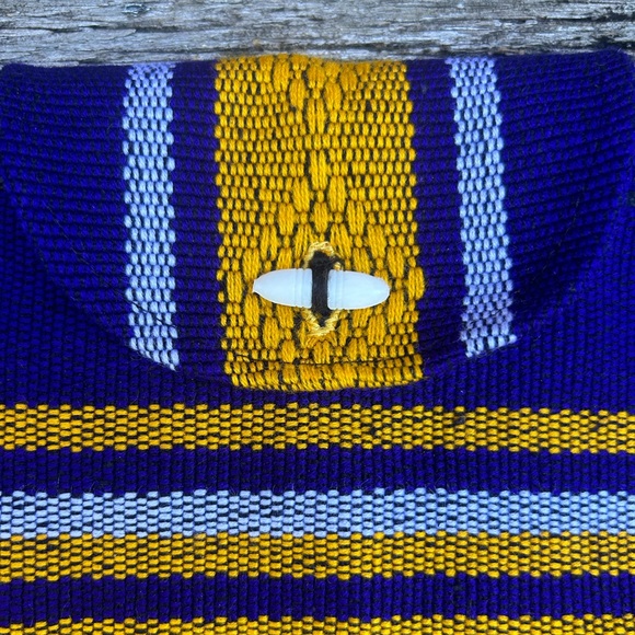 Louisiana State University LSU Tigers Sarape Type Backpack Bag B-5 - Picture 6 of 7